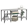 Mueble de TV madera contrachapada gris Sonoma 102x35x45,5 cm de vidaXL, Muebles TV - Ref: Foro24-826333, Precio: 44,89 €, Des...