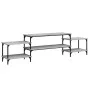 Sonoma gray plywood TV cabinet 197x35x52 cm by vidaXL, TV Furniture - Ref: Foro24-826328, Price: 59,10 €, Discount: %