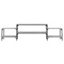 Sonoma gray plywood TV cabinet 197x35x52 cm by vidaXL, TV Furniture - Ref: Foro24-826328, Price: 59,10 €, Discount: %