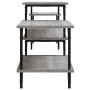 TV-Schrank aus grauem Sonoma-Sperrholz, 197 x 35 x 52 cm von vidaXL, TV-Möbel - Ref: Foro24-826328, Preis: 59,75 €, Rabatt: %