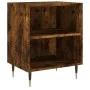 Nachttische, 2 Stück, Holzwerkstoff, Raucheiche, 40 x 30 x 50 cm von vidaXL, Nachttische - Ref: Foro24-826775, Preis: 53,45 €...