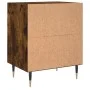 Nachttische, 2 Stück, Holzwerkstoff, Raucheiche, 40 x 30 x 50 cm von vidaXL, Nachttische - Ref: Foro24-826775, Preis: 53,45 €...