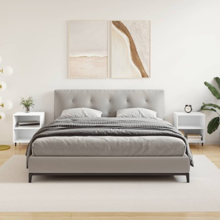 Nachttische 2 Stk. Holzwerkstoff weiß 40x30x50 cm von vidaXL, Nachttische - Ref: Foro24-826765, Preis: 41,36 €, Rabatt: %