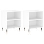 Nachttische 2 Stk. Holzwerkstoff weiß 40x30x50 cm von vidaXL, Nachttische - Ref: Foro24-826765, Preis: 41,36 €, Rabatt: %
