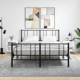 Nachttische 2 Stk. Holzwerkstoff weiß 40x30x50 cm von vidaXL, Nachttische - Ref: Foro24-826781, Preis: 46,56 €, Rabatt: %