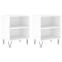 Nachttische 2 Stk. Holzwerkstoff weiß 40x30x50 cm von vidaXL, Nachttische - Ref: Foro24-826781, Preis: 47,06 €, Rabatt: %