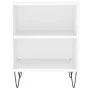 Nachttische 2 Stk. Holzwerkstoff weiß 40x30x50 cm von vidaXL, Nachttische - Ref: Foro24-826781, Preis: 46,56 €, Rabatt: %