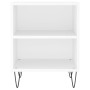 Nachttische 2 Stk. Holzwerkstoff weiß 40x30x50 cm von vidaXL, Nachttische - Ref: Foro24-826781, Preis: 47,06 €, Rabatt: %