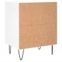 Nachttische 2 Stk. Holzwerkstoff weiß 40x30x50 cm von vidaXL, Nachttische - Ref: Foro24-826781, Preis: 46,56 €, Rabatt: %