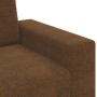 Sofá 2 pcs Marrón 221 x 78 x 80 cm Cuero sintético
