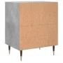 Bedside tables 2 pcs concrete gray wood 40x30x50 cm by vidaXL, Nightstands - Ref: Foro24-826773, Price: 53,74 €, Discount: %