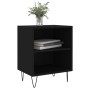 Mesitas de noche 2 uds madera de ingeniería negro 40x30x50 cm de vidaXL, Mesitas de noche - Ref: Foro24-826783, Precio: 54,06...