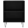 Nachttische 2 Stk. Holzwerkstoff schwarz 40x30x50 cm von vidaXL, Nachttische - Ref: Foro24-826783, Preis: 53,40 €, Rabatt: %