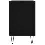 Mesitas de noche 2 uds madera de ingeniería negro 40x30x50 cm de vidaXL, Mesitas de noche - Ref: Foro24-826783, Precio: 53,99 €