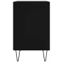 Nachttische 2 Stk. Holzwerkstoff schwarz 40x30x50 cm von vidaXL, Nachttische - Ref: Foro24-826783, Preis: 53,40 €, Rabatt: %