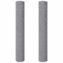 Felpa antideslizante para pintores 2 uds 10 m 280 g/m² gris