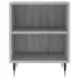 Mesita de noche 2 uds madera ingeniería gris Sonoma 40x30x50 cm de vidaXL, Mesitas de noche - Ref: Foro24-826777, Precio: 40,...