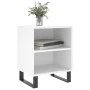 Mesitas de noche 2 uds madera de ingeniería blanco 40x30x50 cm de vidaXL, Mesitas de noche - Ref: Foro24-826797, Precio: 49,0...