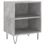 Concrete gray engineered wood bedside table 40x30x50 cm by vidaXL, Nightstands - Ref: Foro24-826788, Price: 32,00 €, Discount: %