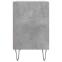 Concrete gray engineered wood bedside table 40x30x50 cm by vidaXL, Nightstands - Ref: Foro24-826788, Price: 32,00 €, Discount: %