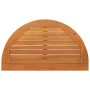 Conjunto de Comedor de Jardín 3 pcs Negro