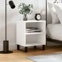 Weißer Nachttisch aus Holzwerkstoff, 40 x 30 x 50 cm von vidaXL, Nachttische - Ref: Foro24-826796, Preis: 38,31 €, Rabatt: %