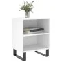 Weißer Nachttisch aus Holzwerkstoff, 40 x 30 x 50 cm von vidaXL, Nachttische - Ref: Foro24-826796, Preis: 38,31 €, Rabatt: %