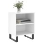 White engineered wood bedside table 40x30x50 cm by vidaXL, Nightstands - Ref: Foro24-826796, Price: 38,82 €, Discount: %
