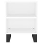 White engineered wood bedside table 40x30x50 cm by vidaXL, Nightstands - Ref: Foro24-826796, Price: 38,82 €, Discount: %