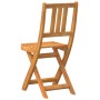 Silla de Jardín 6 pcs Marrón 36 x 46 x 86cm