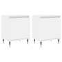 Nachttische 2 Stk. Holzwerkstoff weiß 40x30x50 cm von vidaXL, Nachttische - Ref: Foro24-826813, Preis: 64,18 €, Rabatt: %