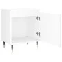 Nightstands 2 pcs engineered wood white 40x30x50 cm by vidaXL, Nightstands - Ref: Foro24-826813, Price: 63,40 €, Discount: %