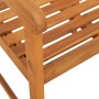 Silla de Jardín 4 pcs Marrón 56 x 56 x 90 cm