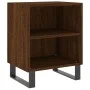 Nachttisch, 2 Stück, Holzwerkstoff, braune Eiche, 40 x 30 x 50 cm von vidaXL, Nachttische - Ref: Foro24-826811, Preis: 46,48 ...