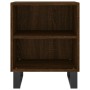 Nachttisch, 2 Stück, Holzwerkstoff, braune Eiche, 40 x 30 x 50 cm von vidaXL, Nachttische - Ref: Foro24-826811, Preis: 46,48 ...