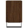 Nachttisch, 2 Stück, Holzwerkstoff, braune Eiche, 40 x 30 x 50 cm von vidaXL, Nachttische - Ref: Foro24-826811, Preis: 46,48 ...
