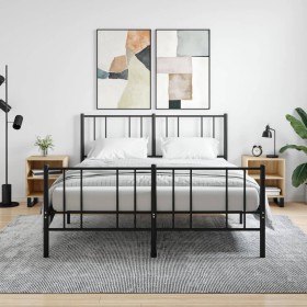 Nachttische 2 Stk. Holzwerkstoff Sonoma Eiche 40x30x50 cm von vidaXL, Nachttische - Ref: Foro24-826803, Preis: 64,88 €, Rabat...