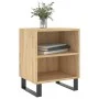 Two nightstands made of engineered oak wood in Sonoma color, measuring 40x30x50 cm each. by vidaXL, Nightstands - Ref: Foro24...