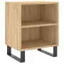 Two nightstands made of engineered oak wood in Sonoma color, measuring 40x30x50 cm each. by vidaXL, Nightstands - Ref: Foro24...