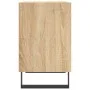 Two nightstands made of engineered oak wood in Sonoma color, measuring 40x30x50 cm each. by vidaXL, Nightstands - Ref: Foro24...