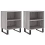 Bedside tables 2 pcs Sonoma gray engineered wood 40x30x50cm by vidaXL, Nightstands - Ref: Foro24-826809, Price: 49,01 €, Disc...