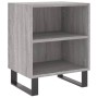 Nachttische 2 Stk. Sonoma graues Holzwerkstoff 40x30x50cm von vidaXL, Nachttische - Ref: Foro24-826809, Preis: 49,46 €, Rabat...