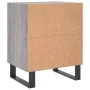 Bedside tables 2 pcs Sonoma gray engineered wood 40x30x50cm by vidaXL, Nightstands - Ref: Foro24-826809, Price: 49,01 €, Disc...