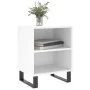 Bedside tables 2 units engineered wood glossy white 40x30x50 cm by vidaXL, Nightstands - Ref: Foro24-826801, Price: 49,21 €, ...