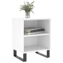 Nachttische 2 Stk. Holzwerkstoff weiß glänzend 40x30x50 cm von vidaXL, Nachttische - Ref: Foro24-826801, Preis: 49,21 €, Raba...
