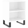 Bedside tables 2 units engineered wood glossy white 40x30x50 cm by vidaXL, Nightstands - Ref: Foro24-826801, Price: 49,21 €, ...