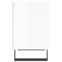 Bedside tables 2 units engineered wood glossy white 40x30x50 cm by vidaXL, Nightstands - Ref: Foro24-826801, Price: 49,21 €, ...