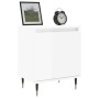 Glossy white engineered wood bedside table 40x30x50 cm by vidaXL, Nightstands - Ref: Foro24-826816, Price: 39,05 €, Discount: %