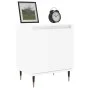 Glossy white engineered wood bedside table 40x30x50 cm by vidaXL, Nightstands - Ref: Foro24-826816, Price: 38,59 €, Discount: %