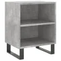 Mesitas de noche 2 uds madera gris hormigón 40x30x50 cm de vidaXL, Mesitas de noche - Ref: Foro24-826805, Precio: 47,42 €, De...